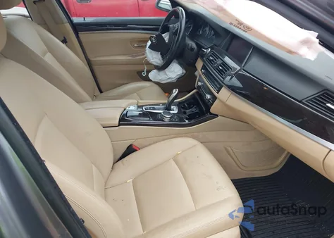 2015 BMW 535I из США, поврежденный, VIN WBA5B1C5XFG125159